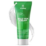 Vitabay Yamswurzel Wild Yams Creme 250ml vegan - 80% Yamswurzel Extrakt Creme für Gesicht und Körper - 64% Diosgenin - Wild Yam Wurzel Creme Wild Yam Cream - 100% Nano-frei & ohne Synthetische Hormone