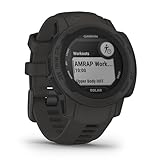 Garmin Instinct 2S Solar – schlanke GPS-Smartwatch mit bis zu 51 Tagen Akkulaufzeit, über 40 Sport-Apps, Garmin Pay, Trainingszustand, Fitnessalter oder Schlafanalyse