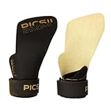 PicSil Phoenix Magnesium Free Grips für Cross Training, Gym, Boxen, WODs, Gewichtheben, Voller Handschutz, No Holes Grips, Verhindert Blasen und Risse, Unisex Handschuhe (G+)