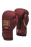 LEONE 1947, Boxhandschuhe der Bordeaux-Edition, Unisex-Erwachsene, Bordeaux, 10 OZ (50), GN059X