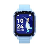 Kesasohe Smartwatch Kinder Wasserdicht GPS Videoanruf SOS IP68 Jungen Mädchen