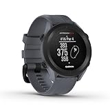 Garmin Approach S12 - GPS-Golfuhr mit Schlagweitenmessung & Distanzangaben zum Grün/ Hindernissen auf 42.000 Golfplätzen. 1,3“ Display mit einfacher Bedienung & bis zu 30 h Akkulaufzeit im Golf-Modus.