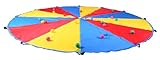 Knorrtoys 56002 - Up and down - Schwungtuch; inkl. 25 Bälle, Ø ca. 305 cm; 12 Griffe