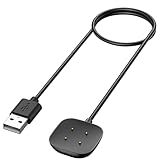 VANCLE Ladegerät Kompatibel mit Fitbit Versa 3/ Versa 4/ Sense/Sense 2 Ladekabel, 100cm USB Schnelles Ladekabel Tragbares Uhr Ladestation für Fitbit Versa 3 / Fitbit Versa 4