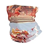 WZYWHJ Lion Dance Multifunktionales Sport-Kopftuch, Stirnband, Gesichtsmaske, Armband