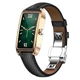 Fitness Tracker Damen Elegant Schrittzähler Uhr Smartwatch Damen Activity Trackers mit Schlaftracker Herzfrequenzmesser Kalorie Distanz-Tracking