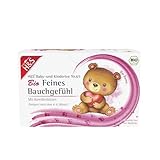 H&S Baby- und Kindertee Nr. 65 - Bio Feines Bauchgefühl, 20 Beutel à 1,5 g: Zur Anwendung bei Kindern nach dem 4.-6. Monat (ca. 8 kg Körpergewicht) - Mit zarter Kamillenblüte und süßfruchtigem Apfel