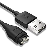 ladekabel Ladegerät Kompatibel mit Garmin Garmin Fenix 7 7S 7X, 6 6S 6X Pro, Fenix 5 5S 5X Plus, Forerunner 935 945 745 45 45S 245, Approach S10 S40 S60 X10, Vivoactive 3 4 4S,Venu 2 2S Sq,Instinct