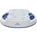 TRIXIE Hundespielzeug Intelligenz Dog Activity Strategiespiel „Slide & Feed“ – Anspruchsvolles Intelligenzspielzeug für Hunde zur Beschäftigung, ø 30x27cm – 32036
