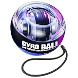 Cretee Handgelenktrainer-Ball, Auto-Start, Handgelenkstärker, Gyroskopischer Unterarm-Trainer, Gyro-Ball zur Stärkung von Armen, Fingern, Handgelenkknochen und Muskeln