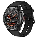 Ticwatch Pro 5 Android Smartwatch für Männer Snapdragon W5+ Gen 1 Wear OS Bis zu 80 Stunden Akkulaufzeit Gesundheit Fitness Tracking Nicht mit dem iPhone kompatibel (Geschenkedition Schwarz)