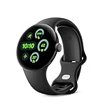 Google Pixel Watch 3 (41 mm) – Android smartwatch with Heart Rate Tracking, Advanced Running from Fitbit, Fitness Insights, 24-Hour Battery – Matte Black Aluminium Case – Obsidian Band – Wi-Fi