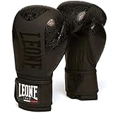 LEONE 1947, Maori-Boxhandschuhe, Unisex-Erwachsene, Schwarz, 12 OZ, GN070
