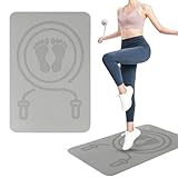 Springseil - Absorbiert die Fitnessmatte ohne Verrutschen für das Indoor-Training, die strapazierfähige und leise Yogamatte | Hohe Stabilität, Ausbreitung u