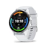 Garmin Venu 3 – GPS-Fitness-Smartwatch mit Bluetooth Telefonie und Sprachassistenz, ultrascharfes 1,4 Zoll AMOLED-Touchdisplay, Fitnessfunktionen, GarminMusic, GarminPay und Rollstuhlmodus