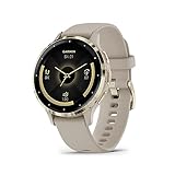 Garmin Venu 3S – GPS-Fitness-Smartwatch mit Bluetooth Telefonie und Sprachassistenz, Ultrascharfes 1,2 Zoll AMOLED-Touchdisplay, Fitnessfunktionen, GarminMusic, GarminPay und Rollstuhlmodus