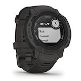 Garmin Instinct 2 – wasserdichte GPS-Smartwatch mit bis zu 28 Tagen Akkulaufzeit, über 40 Sport-Apps, Fitnessfunktionen wie Trainingszustand, Fitnessalter oder Schlafanalyse