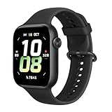 HONOR Watch 5 Smartwatch Nur für Android, 1,85' AMOLED Display Uhren Damen Herren, 15 Tage Akkulaufzeit, GPS Smart Watch, 5ATM und IP68, Schwarz