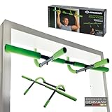 Schildkröt® Multifunktionales Türreck 4 in 1 I Klimmzugstange zum Einhängen in Türrahmen I für Klimmzüge, Push-ups, Dips und Sit-ups I 3-stufig verstellbar I max. bis 100 kg