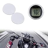 Motorrad Elektronische Uhr, Motorrad Digital Uhr, Motorraduhr Uhr, Universal Motorraduhr, Mini Motorrad Uhr, Motorrad Uhren, Fahrraduhr für Fahrrad/Motorrad/SUV Verschiedene Modelle
