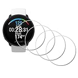 iDaPro Displayschutz Schutzfolie für POLAR Unite Smartwatch 9H Härte Gehärtetes Glas Displayschutzfolie Einfache Installation [4 Stück]