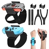Handgelenkband für Switch Just Dance 2025 2024 2023, Boxband für Switch Sportspiele für Fitness Boxen, kompatibel mit Nintendo Switch 2 & Switch Joy-Con Controller, Case-freundlich einstellbar