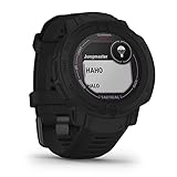 Garmin [renewed] Instinct 2 Solar Tactical – robuste GPS-Smartwatch mit unendlicher Akkulaufzeit im Smartwatch-Modus, taktische Funktionen, 40+ Sport-Apps, Notifications & GarminPay [Generalüberholt]