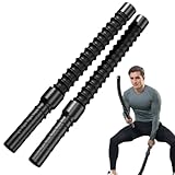 Battle Rope, 2pcs Seillose Kampfseile, Seilfreie Schlachtseile, Professionelles Tragbares Schwarzes Trainingsseil, Tragbares Schwarz-Training-Seil Für HIIT, Kraft Und Low- Cardio-Training, 40cm