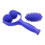 Faszienrolle, Rückenmuskel-Roller, Massagegerät mit Griff Faszienrolle, Massage Roller Multifunktional Massage Tool, Roller, für Nacken, Beine, Händen, für Muskelentspannung