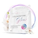 COLLAGEN PURE Glow (500g) - 100% reines Kollagen Pulver aus Weidehaltung - Kollagen Hydrolysat mit Peptide Typ 1 und 3 - Geschmacksneutrales, perfekt lösliches & hochdosiertes Collagenpulver