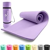 #DoYourFitness x World Fitness | Fitnessmatte 'Yamuna' | 183x61x1,5cm | Phthalatfrei & rutschfest | Gymnastikmatte ideal für Yoga, Pilates, Fitness, Outdoor im Studio & zu Hause | Violett