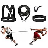 Sunsign Widerstandstraining Seil Körperliches Training Widerstandsseil-Kit für Arme und Beine Geschwindigkeits-Beweglichkeitstraining Geschwindigkeit und Kraft verbessern (3m Kit)