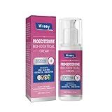 Menopause Progesteron Creme 3000mg reguliert Stimmungen gleicht den Progesteronspiegel bei Frauen Mittelalter Menopause Balance Creme 100ml