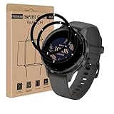 Carantee 2 Stück Schutzfolie für Panzerglas für Garmin Venu 2 Plus, 3D Volle Abdeckung Ultra Transparent Anti-Öl Venu 2 Plus Schutzglas, Präziser Ausschnitt Frei von Kratzern Displayschutzfolie