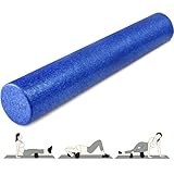 Yes4All Hochdichte Schaumstoffrolle EPP 30/45/60/90 CM Foam Roller, Faszienrolle für Rücken, Beine, Muskelrolle, Yoga-Roller, Regeneration, Dehnung & Fitness-Rolle zur Selbstmassage
