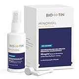 Minoxidil BIO-H-TIN 50 mg/ml Spray (3 x 60 ml), stoppt erblich bedingten Haarausfall, inkl. Coffein-Shampoo Add-On (8 ml)