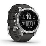 Garmin Unisex – Erwachsene Fenix 7 Graphit/Silber GPS-Multisport-Smartwatch, M