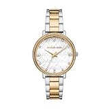 MICHAEL KORS Damen Analog Quarz Uhr mit Edelstahl Armband MK4918