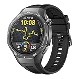 HUAWEI Watch GT 5 Pro 46 mm Smartwatch, Kunstvolles Design,Sportfunktionen auf Profi-Niveau, Health-Tracking, EKG, bis zu 14 Tage Akku, GPS, iOS & Android, +6 Monate erweiterte Garantie, Schwarz