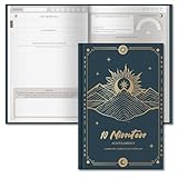 BIROYAL Achtsamkeitstagebuch für Erwachsene - 5 + 5 Minuten Tagebuch: Morgens & Abends - 12 Wochen Dankbarkeitstagebuch Erwachsene für Selbsterliebe & Motivation - 10 Minuten Tagebuch A5