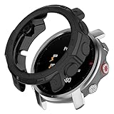 KUSINHOKA Hülle für Polar Grit X Pro/Grit X, [Anti-Kratzen] [Stoßfest] Ultradünn Silikon Rahmen Stoßfänger Schutzhülle für Polar Grit X Pro/Grit X, Schwarz