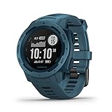 Garmin [renewed] Instinct - wasserdichte GPS-Smartwatch mit Sport-/Fitnessfunktionen, Herzfrequenzmessung, Fitness Tracker und Smartphone Benachrichtigungen [Generalüberholt]