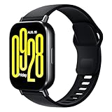 Xiaomi Redmi Watch 5 Active - 2'' LCD Large Display, 18-Tage-Akku, 140+ Trainingsmodi, Herzfrequenz- und SPO₂-Tracking, 5ATM wasserdicht, Bluetooth-Anrufe, Fitness-Tracker, Schlafüberwachung, Schwarz