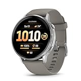 Garmin Venu 4 45mm - Fitness-Smartwatch, 1,4' AMOLED Touchdisplay, bis zu 12 Tage Akkulaufzeit, 80+ Sport-Apps, EKG, Health Status, Fitness Coach, Rollstuhlfunktionen, Telefonie, Taschenlampe