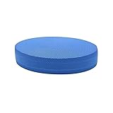 Ovale Balance Pads, Yoga Balance Pad Matte Balance Kissen Koordinationstrainer, Weich Komfortables Ganzkörpertraining Balance Pad für Fitness, Core Stability Krafttraining(Blau)