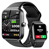 Smartwatch Herren mit Telefonfunktion Alexa Integriert - Fitnessuhr 100+ Sportmodi - Armbanduhr 1,8 zoll & IP68, Schrittzähler Uhr Damen für Android iOS mit Pulsmesser SpO2 Stress Schlafmonitor