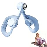 Oberschenkeltrainer, Beckenbodentrainer für Frau mit Zählfunktion, Beckenboden Trainingsgerät, Postpartum Beckenbodentrainer, Anti Rutsch Design, Sportgeräte Zuhause zum Training der Oberschenkel