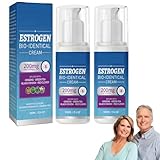 Weibliche Wechseljahre Creme,2 Stück Linderung Wechseljahre Creme,Entspannen Wechseljahre Creme,Fördert das Innere und äußere Gleichgewicht,Reguliert Emotionen und Hilft Beim Schlafen