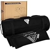 RDX Gewichtssack für Fitness Krafttraining, Ungefüllten Power Bag mit 8 Griffe, Core Sandbag Gewichtete, 2-90 KG Sandsack Ideal für Viele Functional Training Running Rucking Strongman Lifting Workout