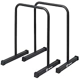 Eric Flag Dip Barren - Dip Station aus robustem Stahl für Home Gym, Krafttraining, Körpergewicht, Fitnessgeräte für Zuhause - Parallettes Calisthenics, Solide Dip Stange, 250 kg maximale Belastung